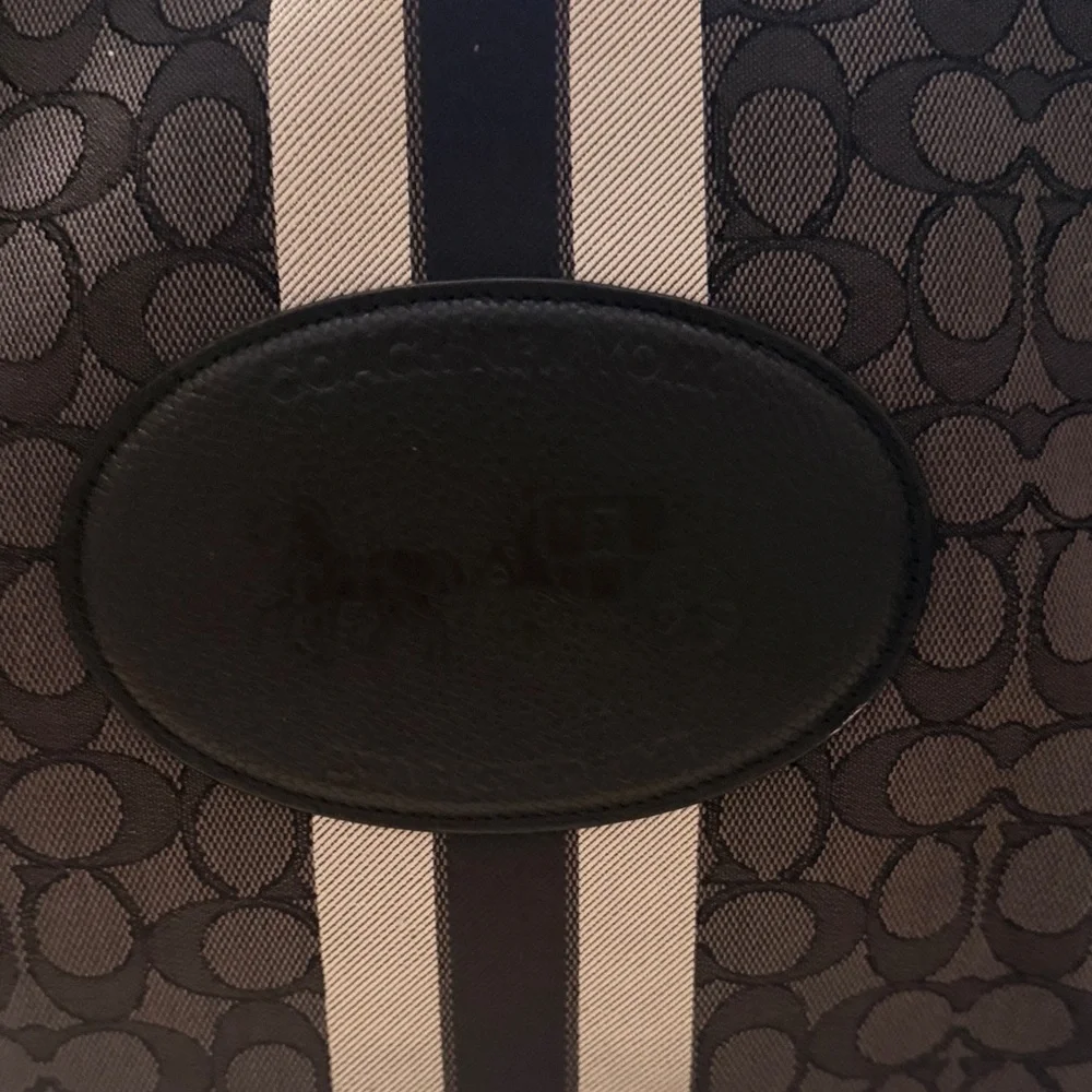 Stylish Black and Gray Tote Bag